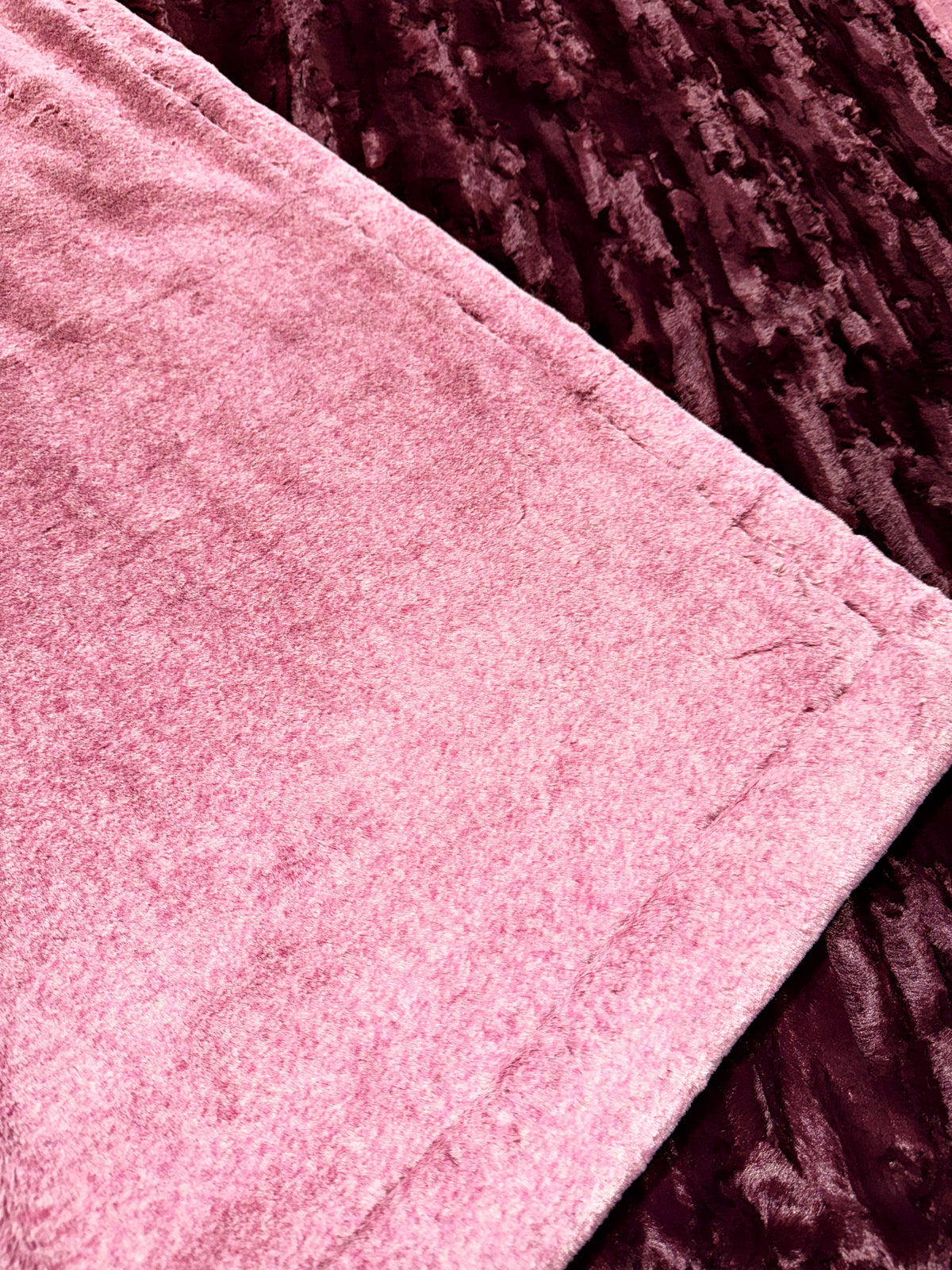 Extra Luxe Wine Baby Seal + Black Cherry Willow XL Adult Size