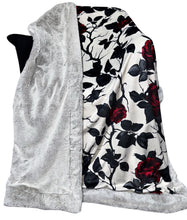 Load image into Gallery viewer, Extra Luxe Snow Bunny Dove + Goth Roses XL Adult Size
