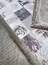 Load image into Gallery viewer, Extra Luxe Coconut Bunny + Christian Faux Quilt XL Adult Size