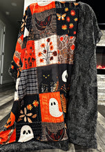 Load image into Gallery viewer, Halloween Faux Quilt XL Adult Size