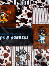 Load image into Gallery viewer, Cops + Robbers Throw Size