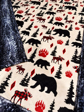 Load image into Gallery viewer, Plaid Moose + Black Bear XL Adult Size