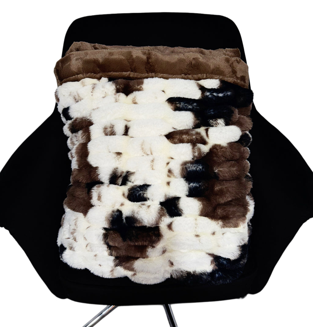 Extra Luxe MUDPIE Milan Pony + Truffle Hide XL Adult Size