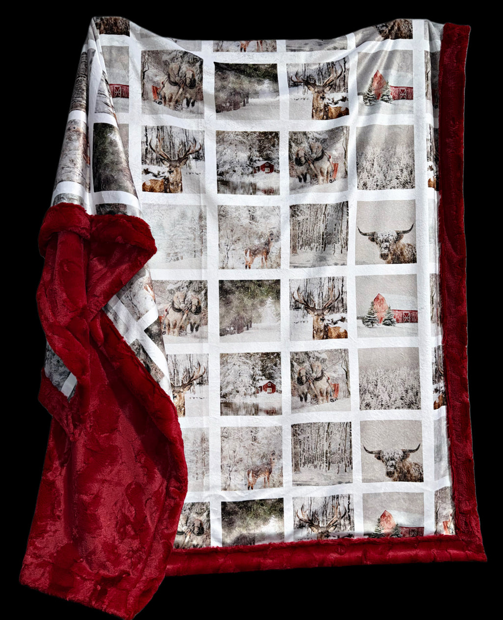 Winter Scenes XL Adult Size