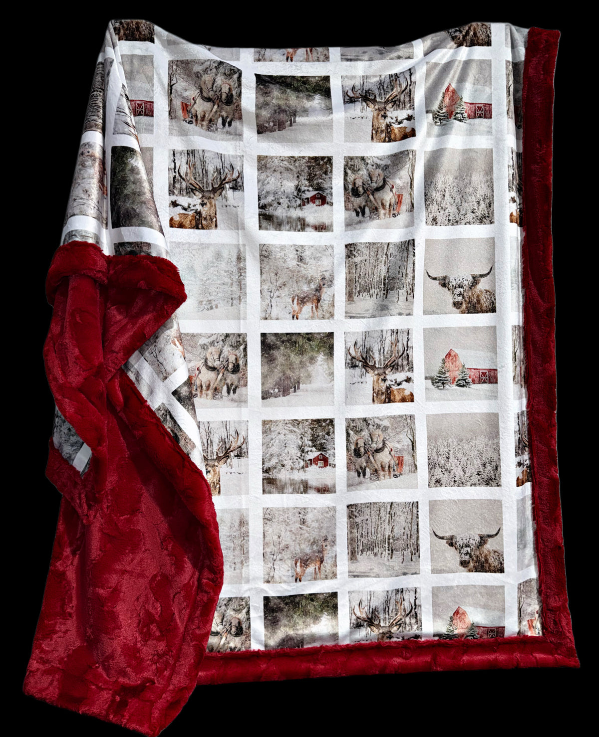 Winter Scenes XL Adult Size
