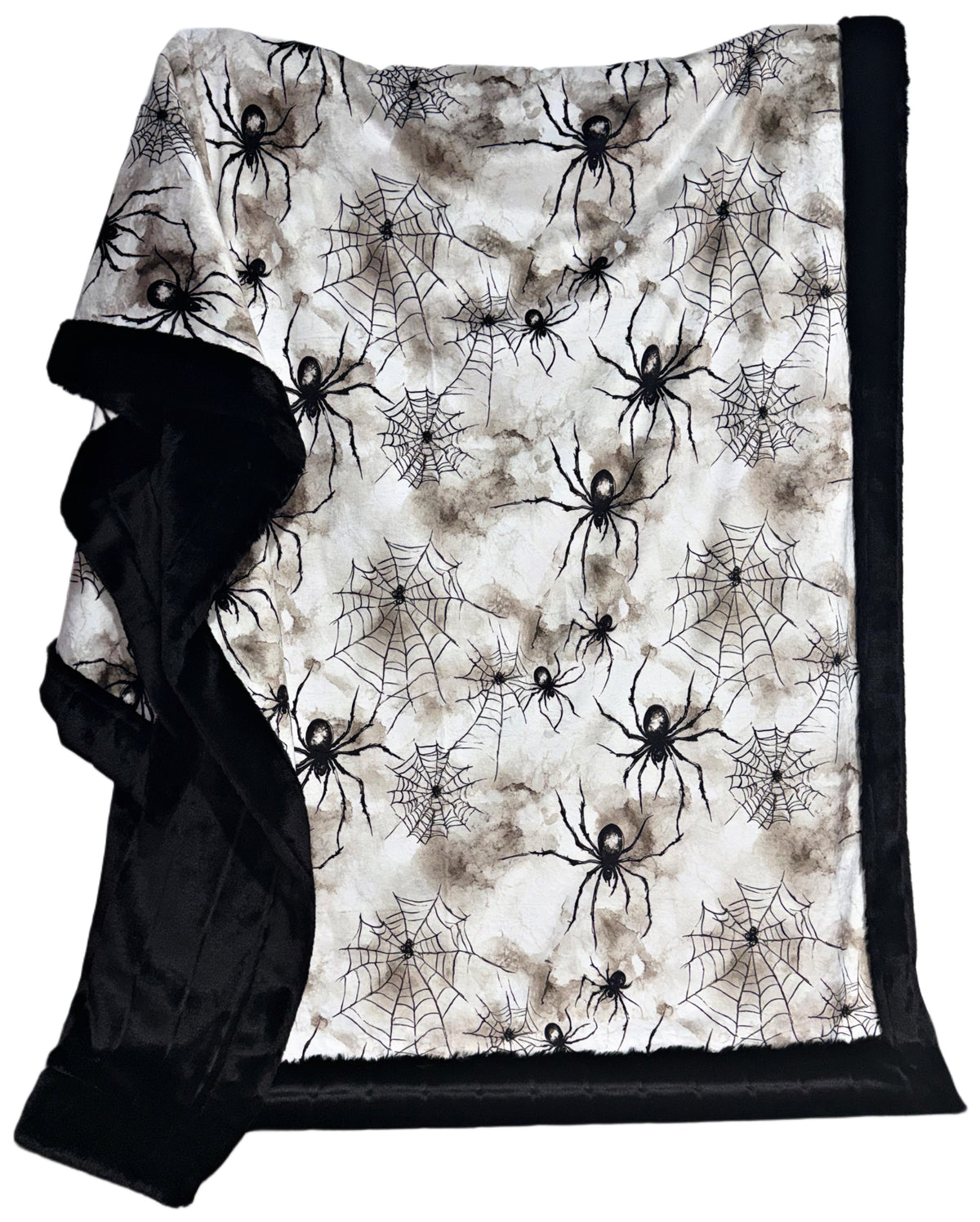 Extra Luxe Black Sydney + Spooky Spiders Xl Adult