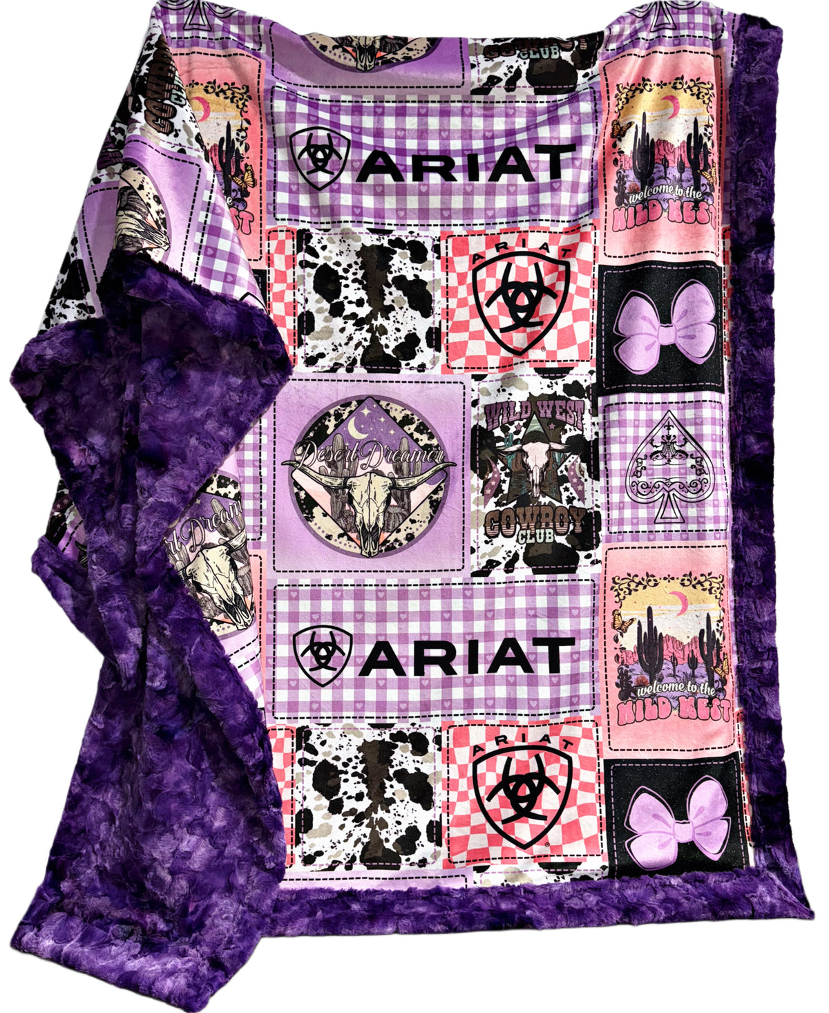 Purple Western XL Adult Size