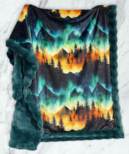Load image into Gallery viewer, Extra Luxe Spruce Powderpuff + Mountain Lights XL Adult Size