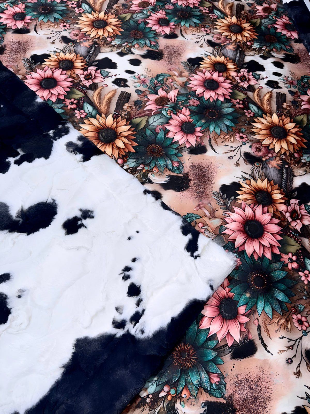 Colorful Sunflowers XL Crib Size