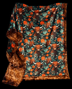 Fall Highland Cows XL Adult Size