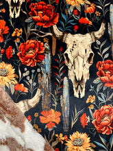 Load image into Gallery viewer, Floral Skull XL Adult Size