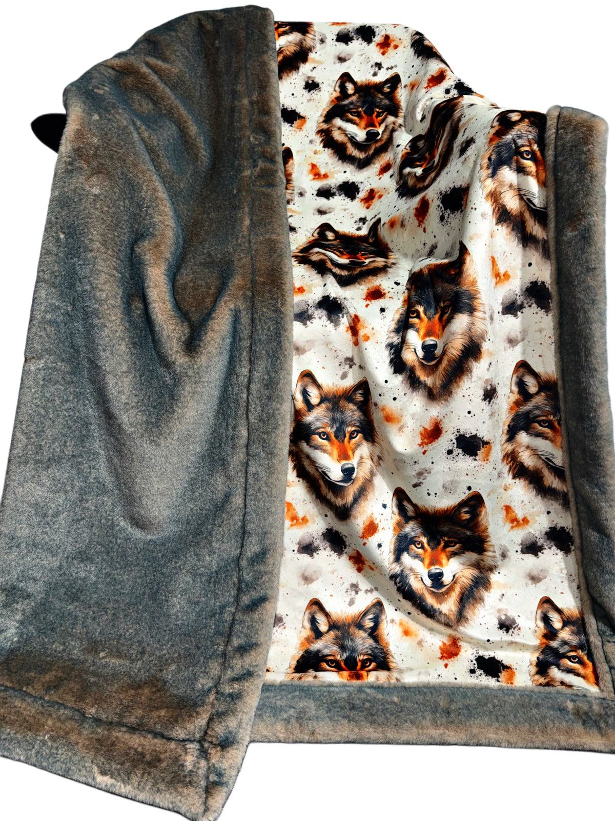 Extra Luxe Patina Glazed Seal + Wolves Xl Adult
