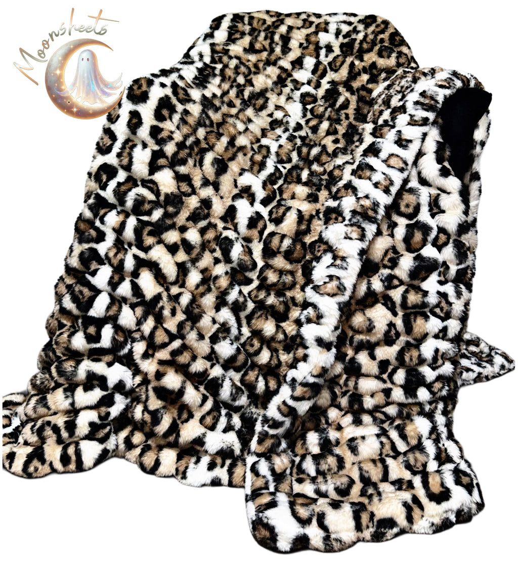 Double Extra Luxe  Clouded Leopard Sand Milan Adult