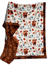 Load image into Gallery viewer, Floral Highland Cows Xl Adult