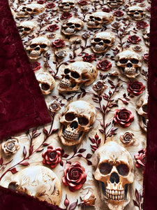 Rosewine Skulls XL Adult Size