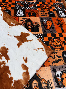 Haunted Faux Quilt XL Adult Size