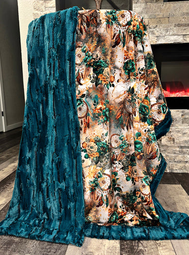 Floral Boho Dreamcatchers XL Adult Size