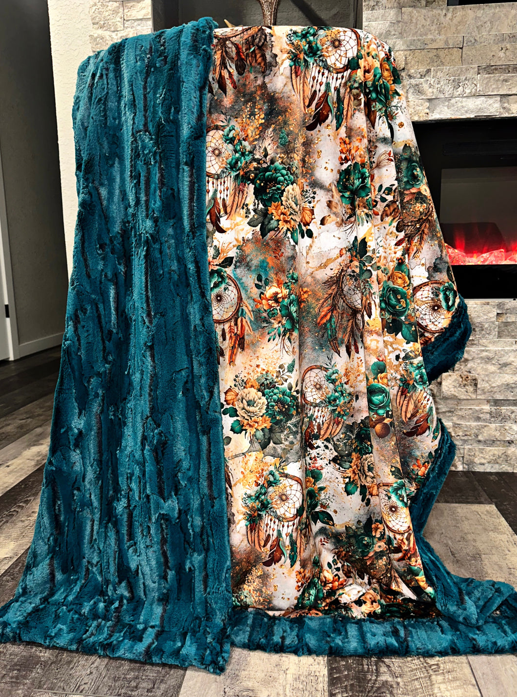 Floral Boho Dreamcatchers XL Adult Size