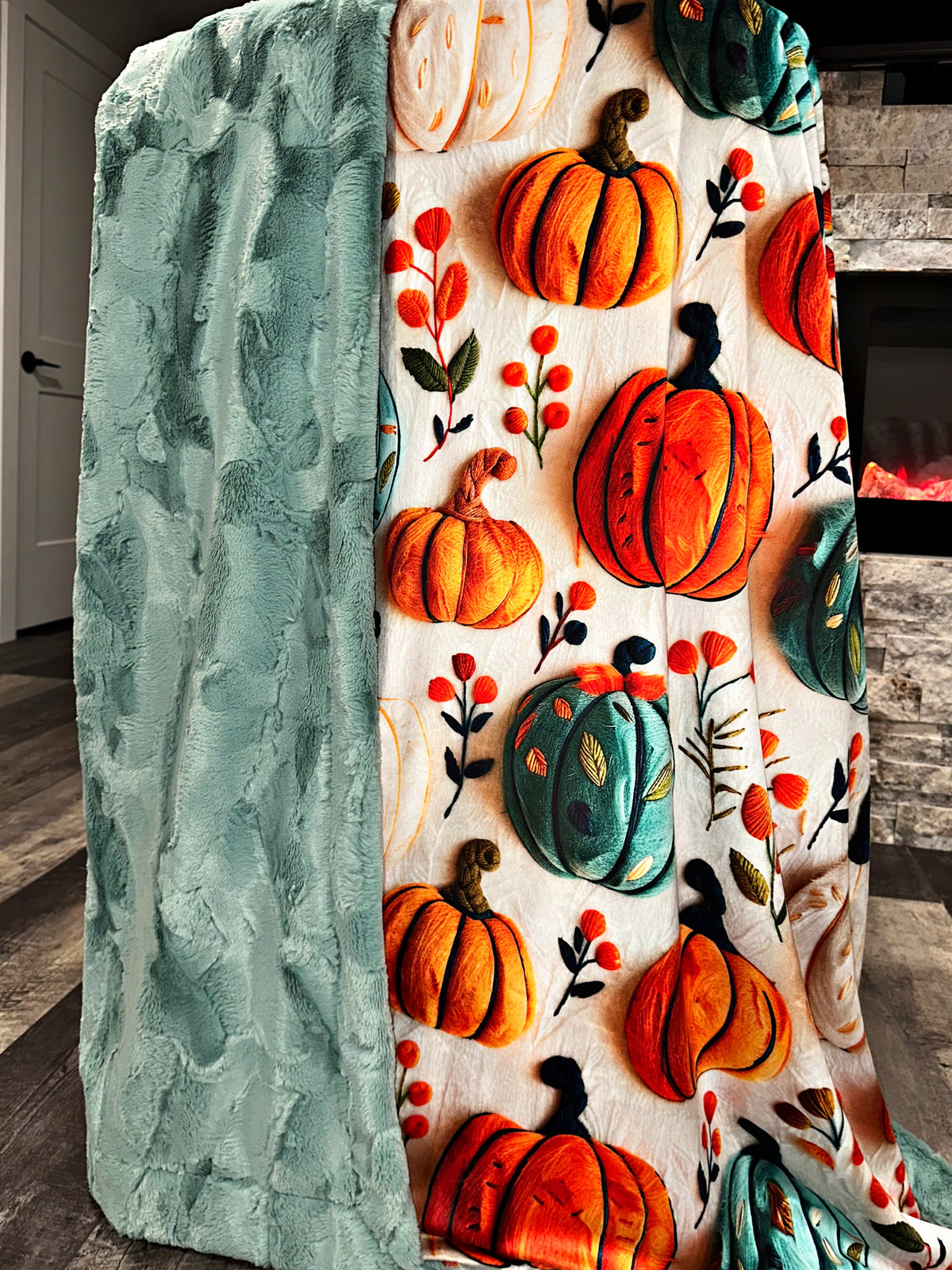 Wooly Pumpkins Adult Size