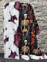 Load image into Gallery viewer, Floral Skeletons XL Adult Size