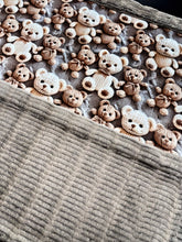 Load image into Gallery viewer, Cuddle Teddy Bears Extra Luxe Throw Size