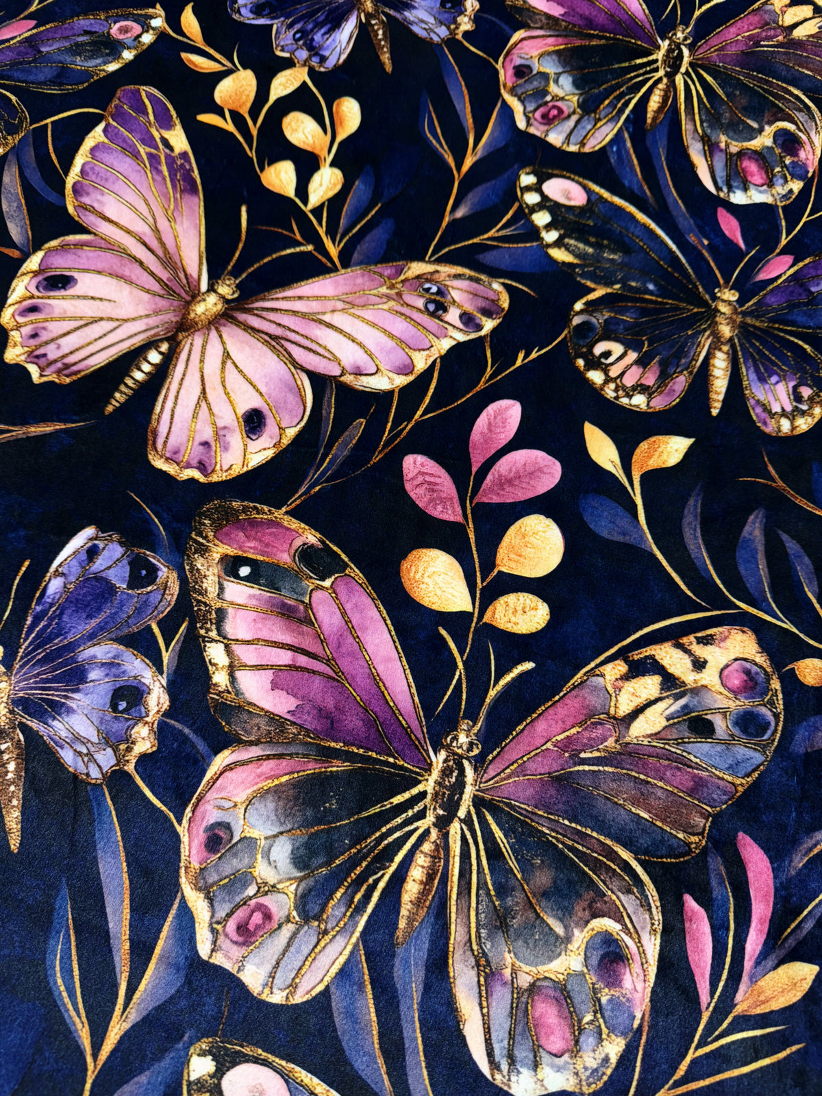 Extra Luxe Wild Rose Frosted Sydney + Butterflies XL Adult Size