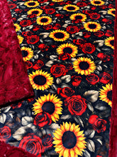 Load image into Gallery viewer, Rose + Sunflowers XL Adult Size