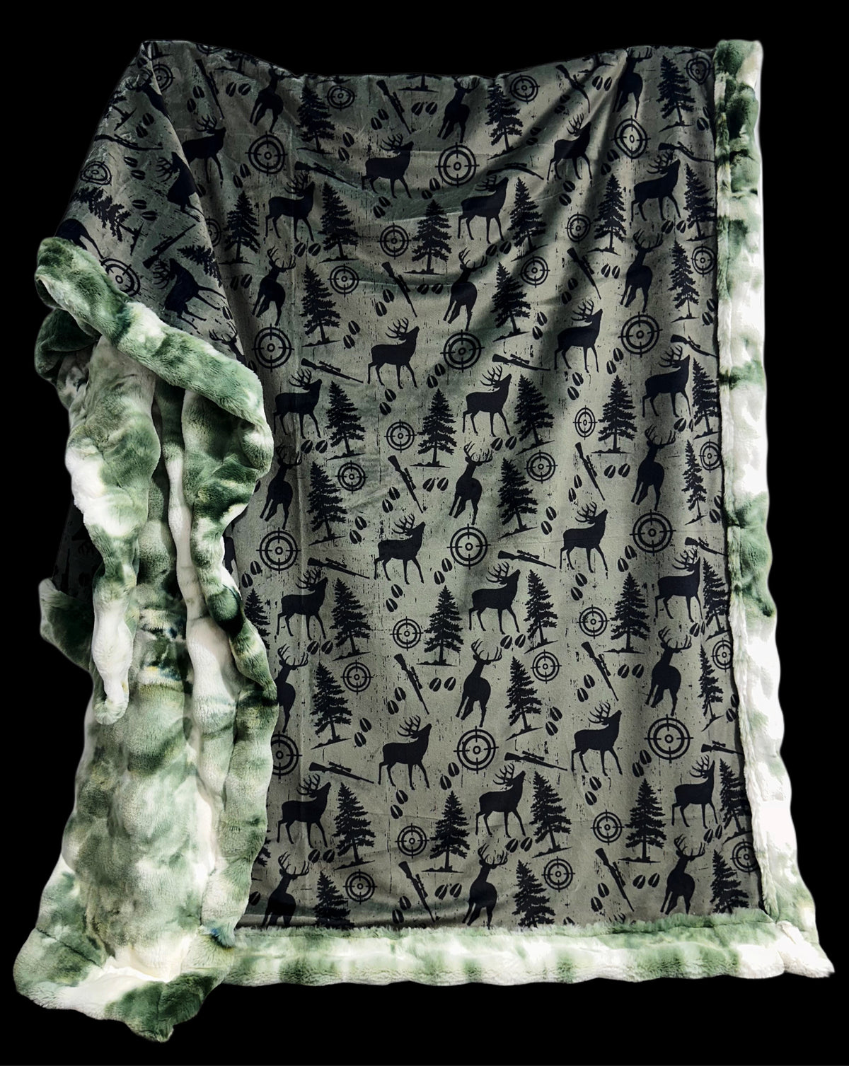 Extra Luxe Forest Powderpuff +Hunting XL Adult Size