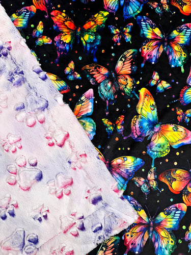 Neon Butterflies XL Adult Size