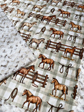 Load image into Gallery viewer, Horse Stables XL Crib Size