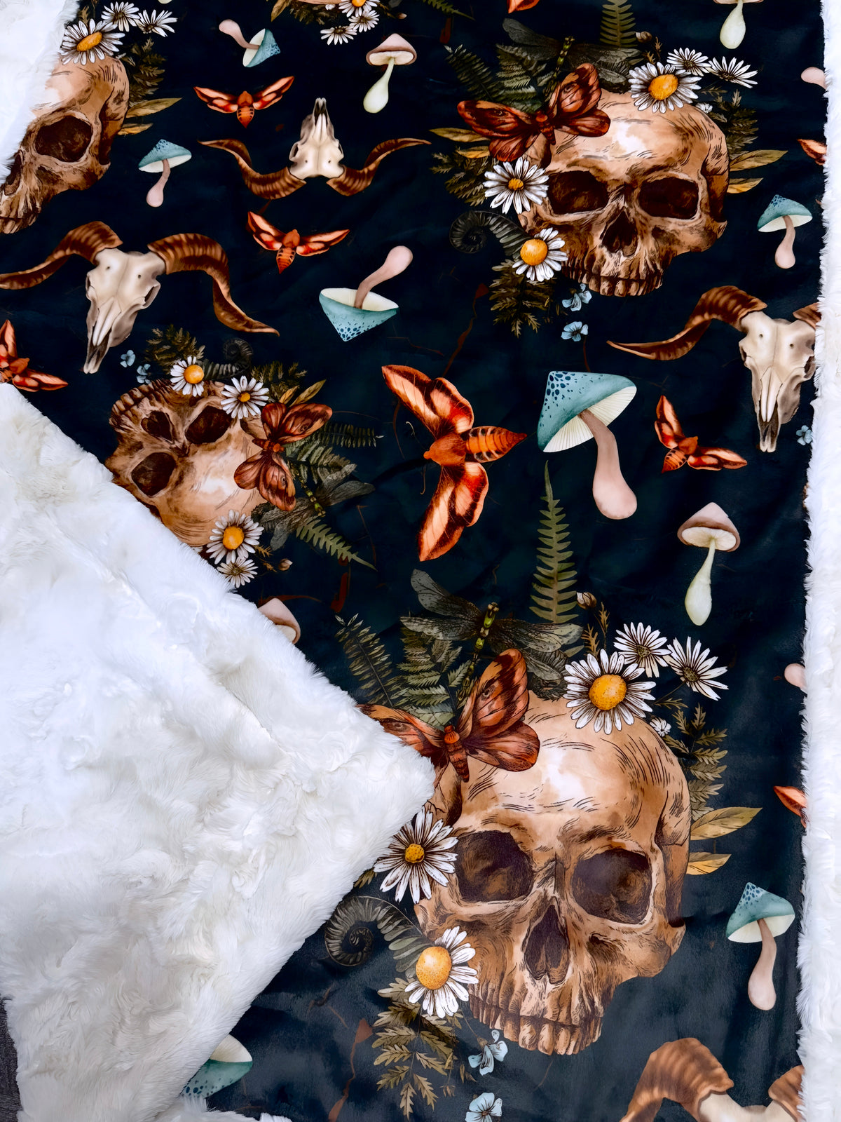 Fern Skull Baby Size