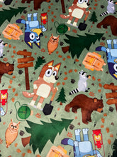 Load image into Gallery viewer, Little Campers Throw Size