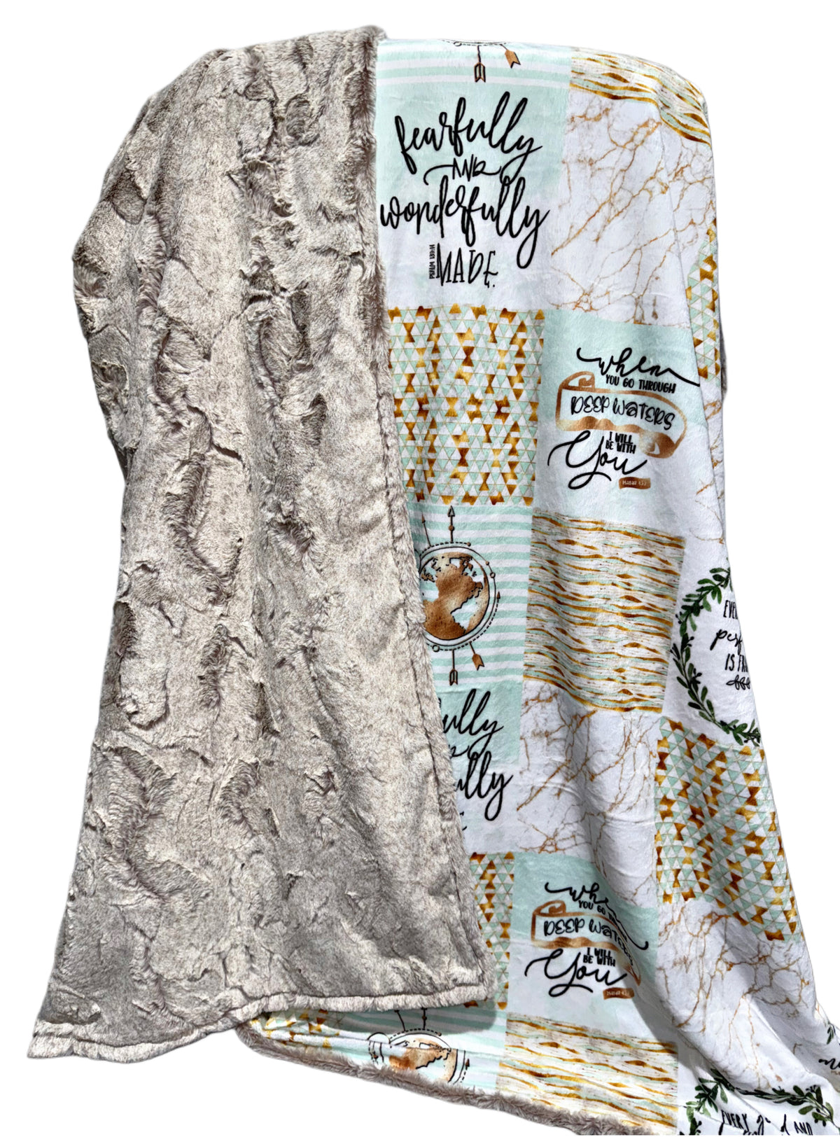 Fearfully Wonderfully Made Throw Size