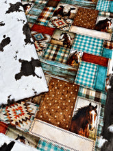 Load image into Gallery viewer, Ranch Faux Quilt XL Adult Size