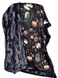 Pumpkin Pretty Graveyard XL Adult Size