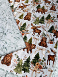 Pretty Boho Forest XL Crib Size