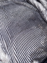 Load image into Gallery viewer, Extra Luxe Tinsel Arctic Owl + Charcoal Hide XL Adult Size