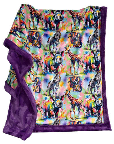Paint Safari Animals XL Adult Size