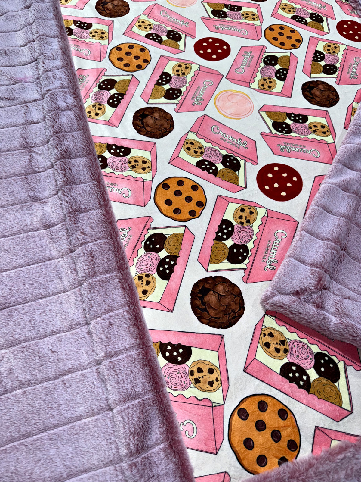 Extra Luxe Iced Wild Rose Sydney + Crumbl XL Adult Size