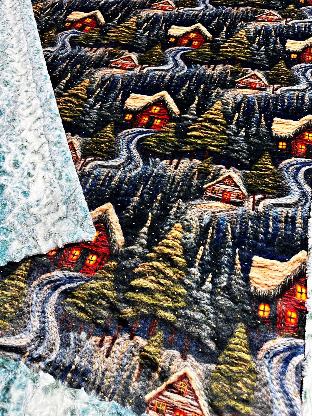 Wooly Winter Cabin XL Adult Size