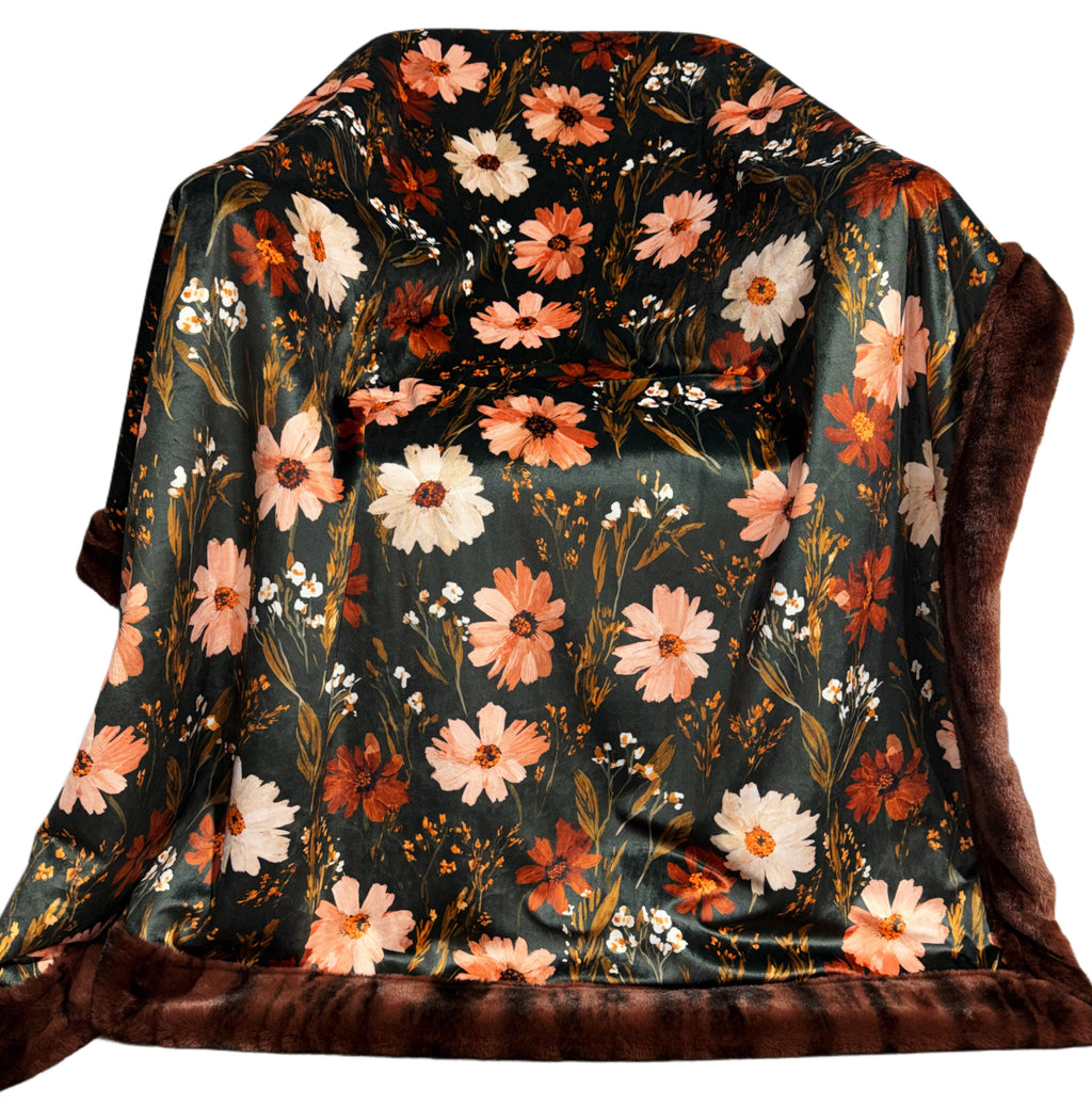 Extra Luxe Dark Autumn Florals XL ADULT