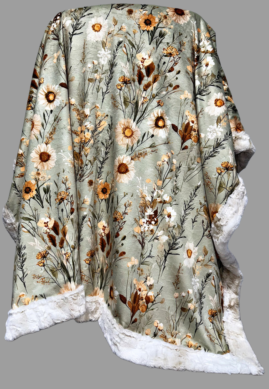 Country Florals Throw Size