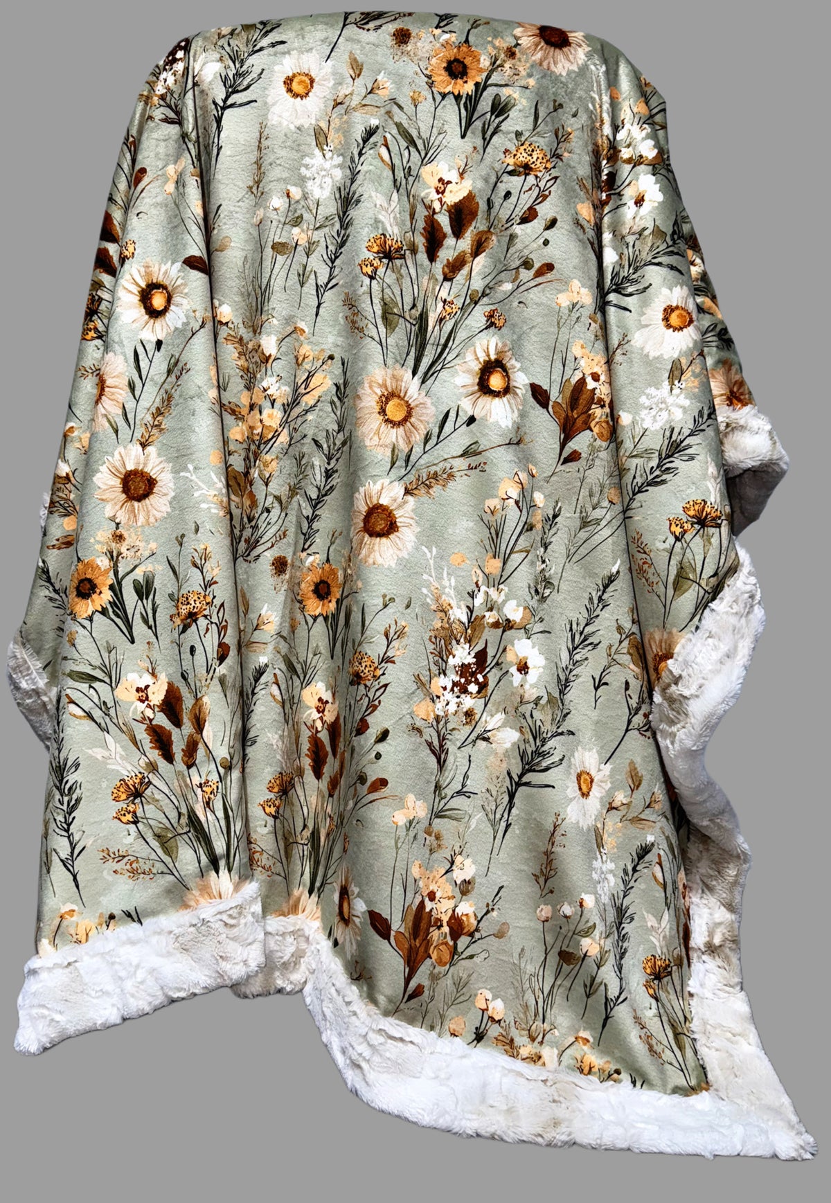 Country Florals Throw Size