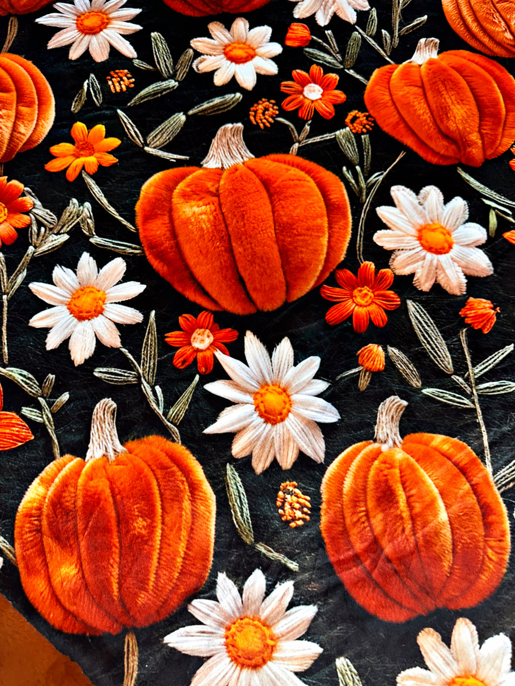 Velvet Pumpkins XL Adult Size