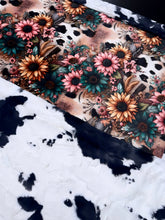 Load image into Gallery viewer, Colorful Sunflowers XL Crib Size