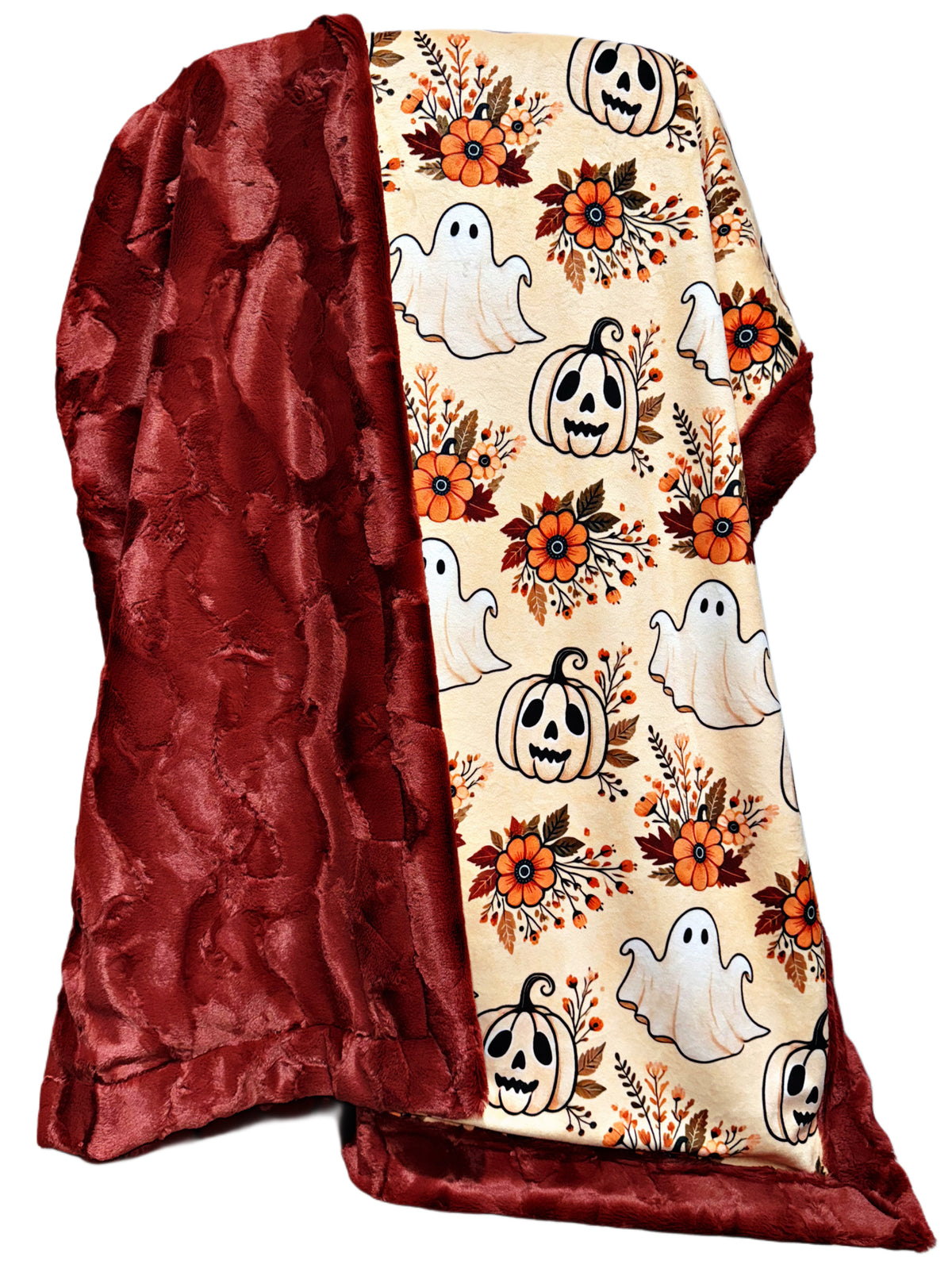Fall Harvest Ghosts XL Adult Size