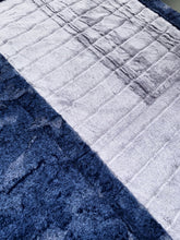 Load image into Gallery viewer, Iced Cloudburst Sydney + Chambray Heather Throw Size