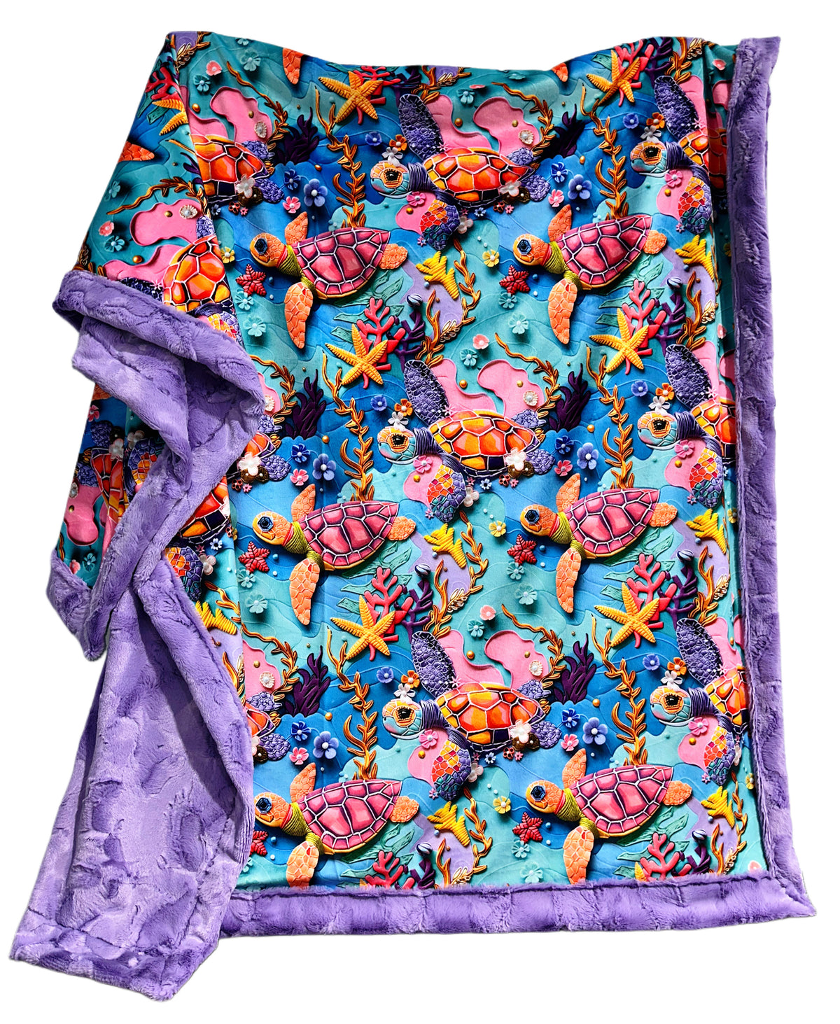 Embroidered Sea XL Adult Size