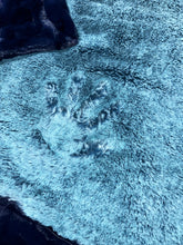 Load image into Gallery viewer, Extra Luxe Mallard Frosted Arctic Fox + Navy Hide XL Adult Size