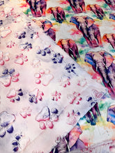 Load image into Gallery viewer, Watercolor Elephants XL Adult Size